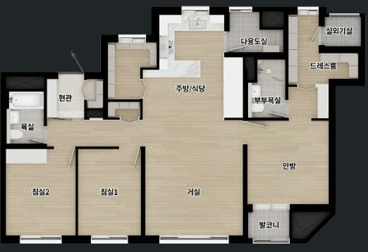 null 84D 평면도