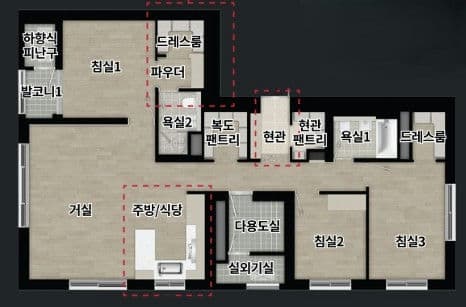null 84B 평면도