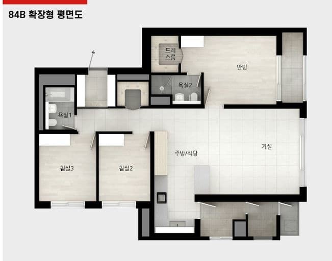null 84B 평면도