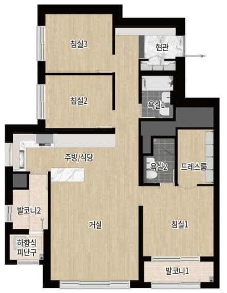 null 84C 평면도