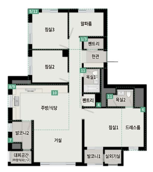null 84B 평면도