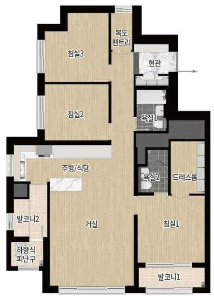 null 84D 평면도