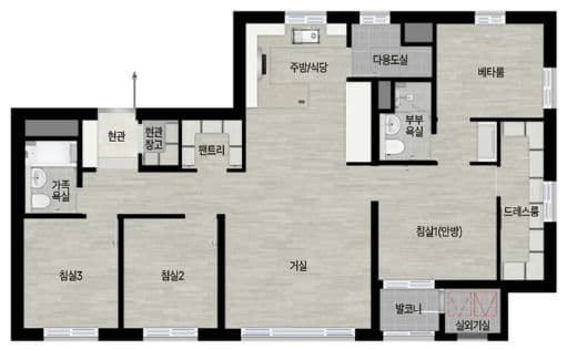 null 74C 평면도