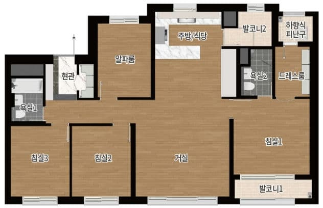 null 95A 평면도