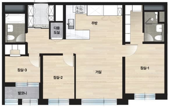 null 65C1H 평면도