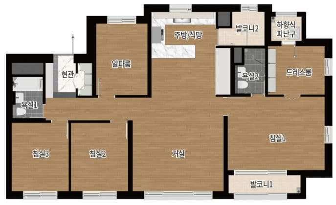 null 95B 평면도