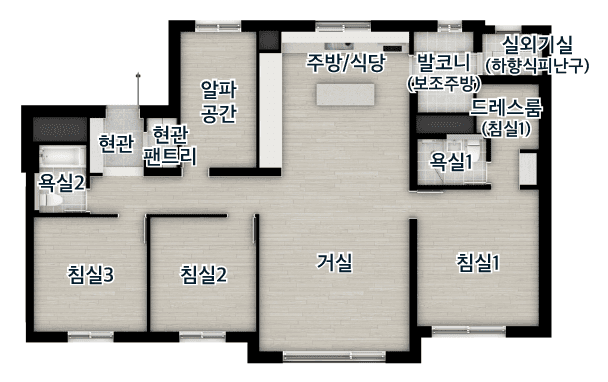null 105 평면도