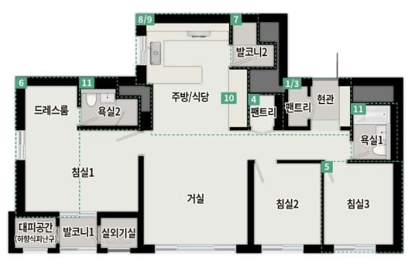 null 74B 평면도