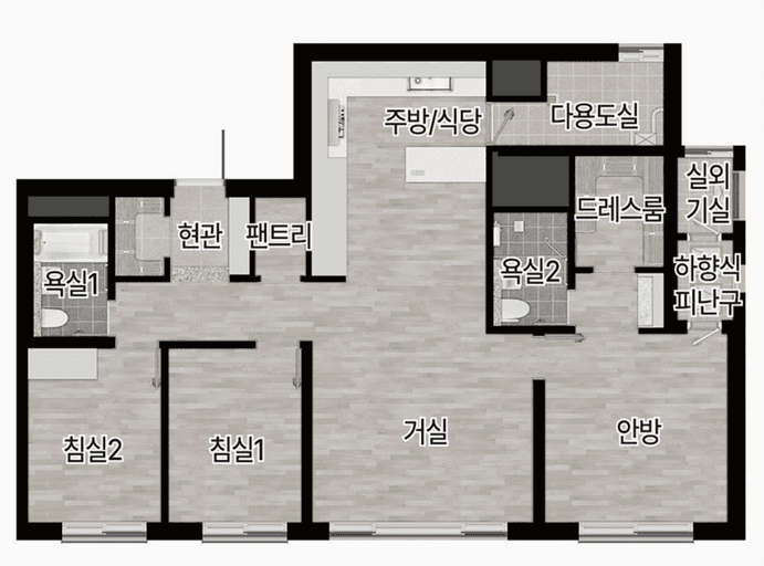 null 84F 평면도