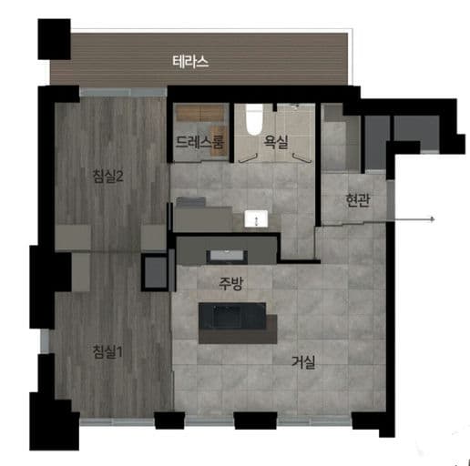 null 46C-1 평면도