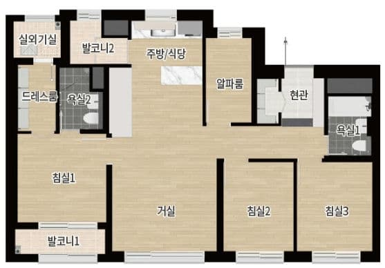null 72A 평면도