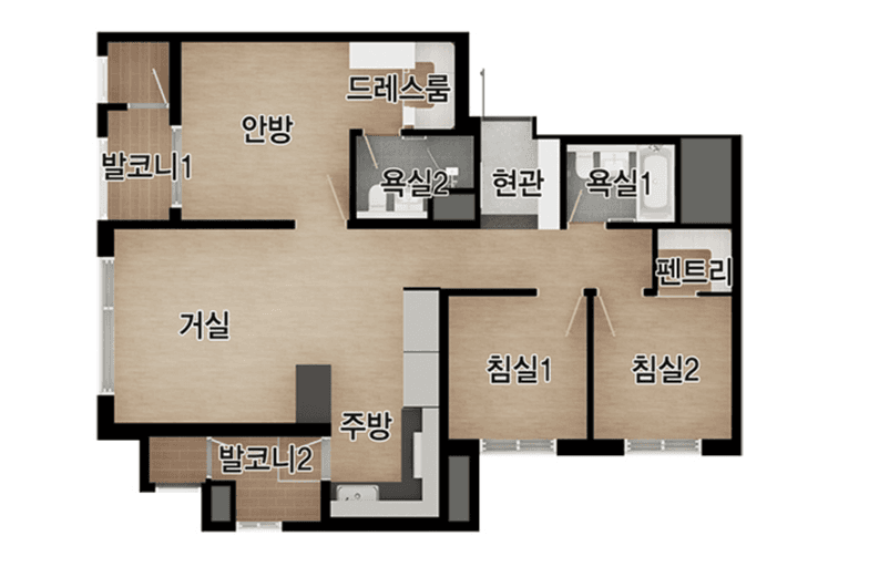 null 64 평면도