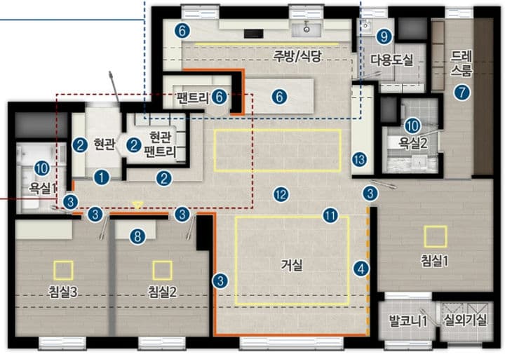 null 101 평면도