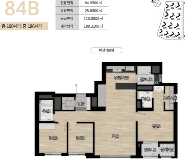 null 84B 평면도