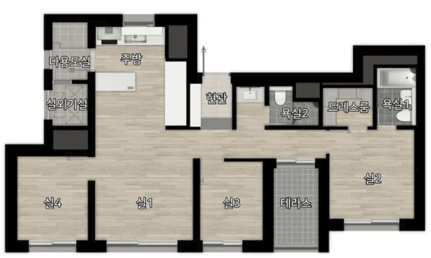 null 84E2-T 평면도