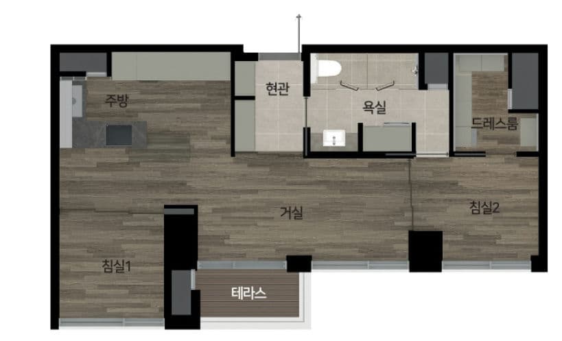 null 46B-2 평면도