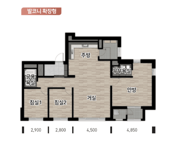 null 84B 평면도