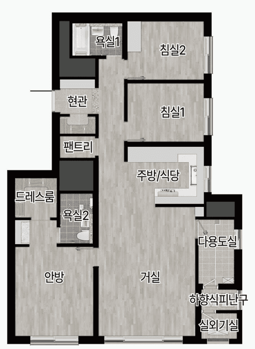 null 84C 평면도