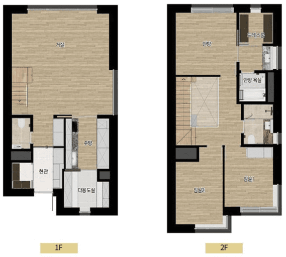 null 84S-1 평면도