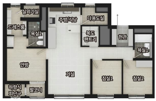 null 64Ａ 평면도