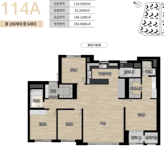 null 114A 평면도