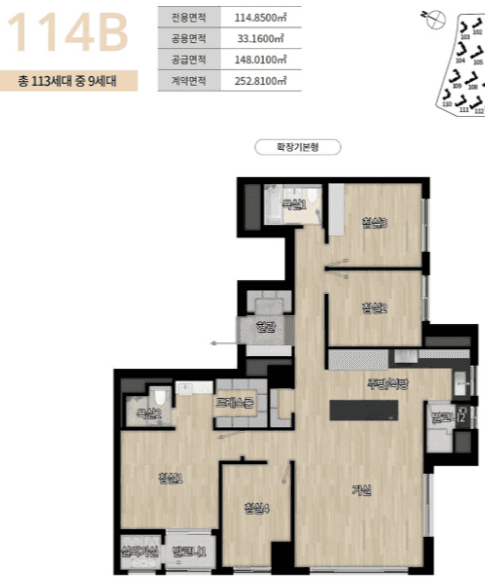 null 114B 평면도