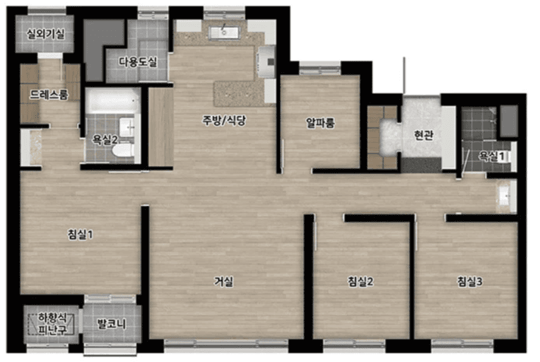 null 84A 평면도