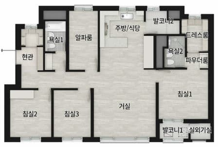 null 84C 평면도