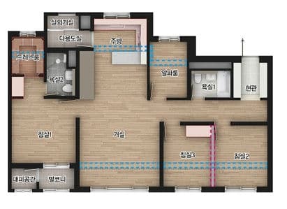 null 84D 평면도