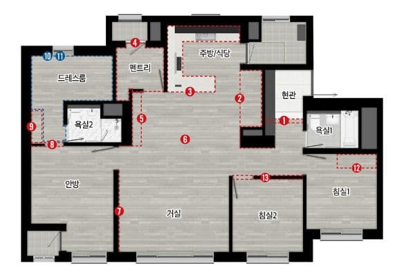 null 84B 평면도