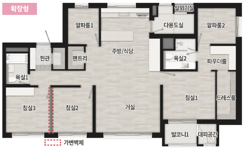 null 104 평면도