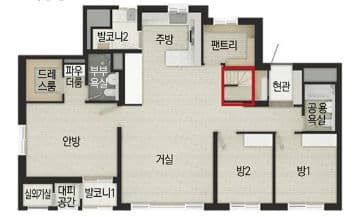 null 84C 평면도