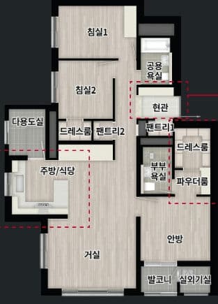 null 84B 평면도