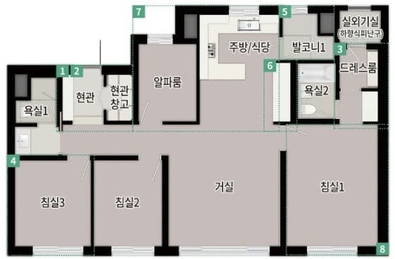 null 84 평면도