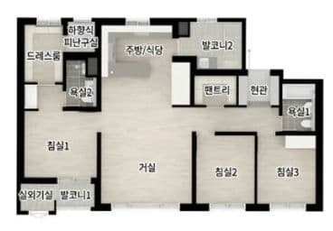 null 84C 평면도