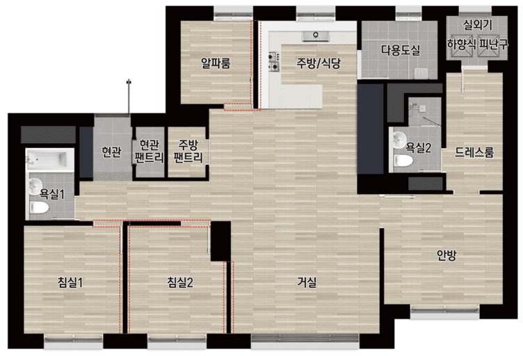 null 84A 평면도