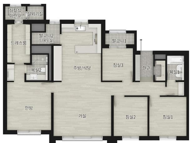 null 104A 평면도