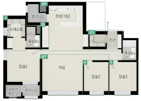 null 84C 평면도