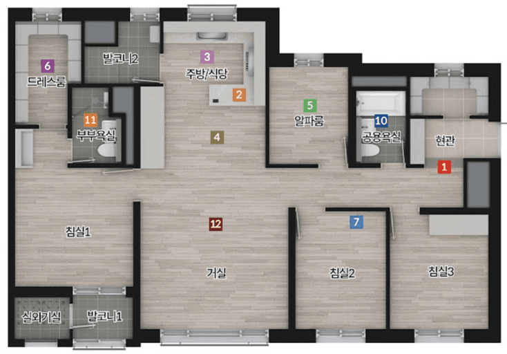 null 84D 평면도