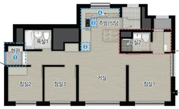 null 74B1 평면도