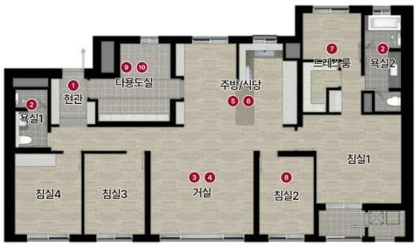 null 132A 평면도