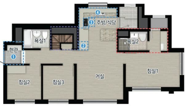null 75B3 평면도