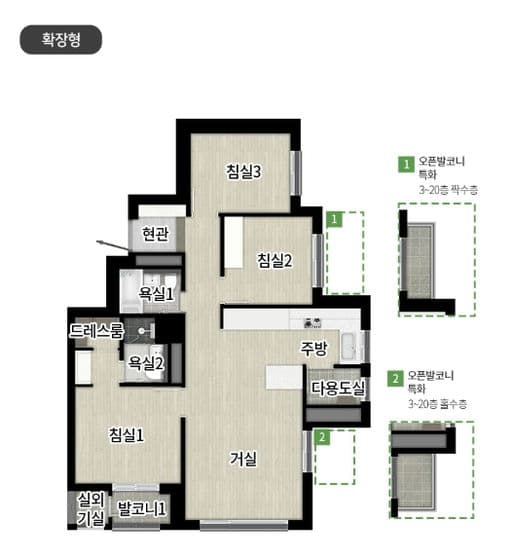 null 70B 평면도