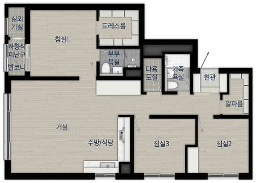 null 84E 평면도