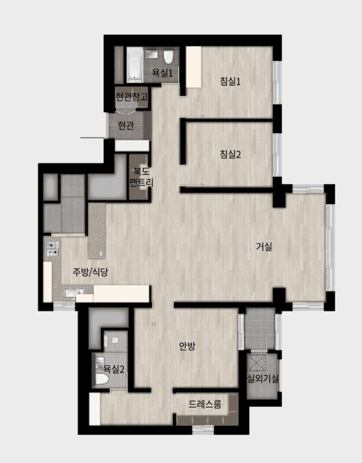 null 95B 평면도