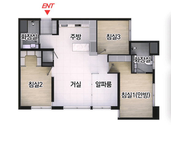 null E 평면도