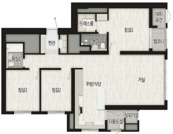 null 84C 평면도
