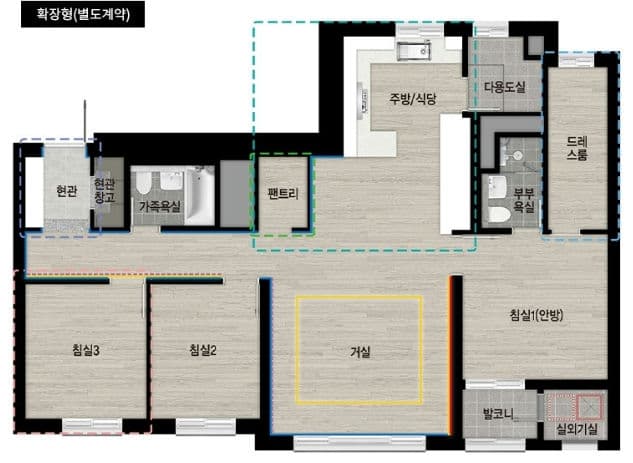 null 84C 평면도