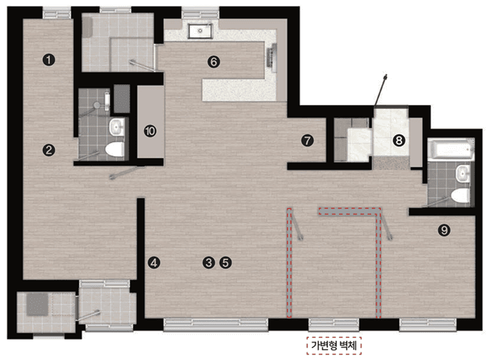 null 84D 평면도