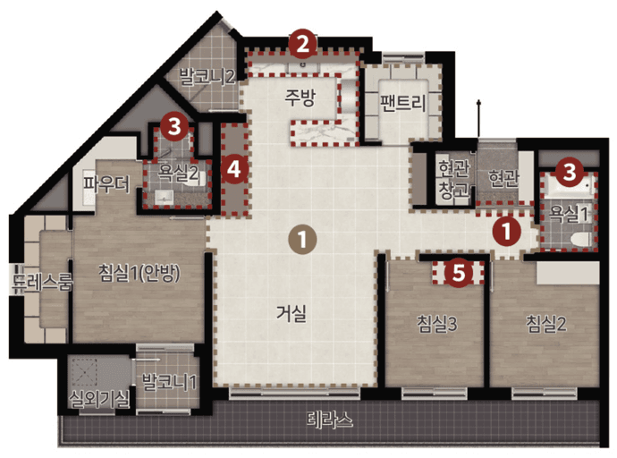 null 84D 평면도